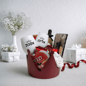 מארז כתר עם אבן בזלת